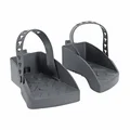 FOOT REST FOR FRONT CHILD SEAT - POLISPORT GUPPY MINI  - GREY (PAIR)