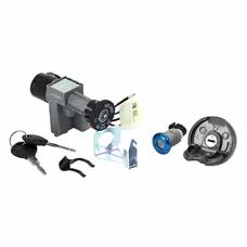 CONTACTEUR A CLE SCOOT ADAPTABLE KYMCO 50-125 AGILITY RS 2009>2017 ROUE 12 POUCES 2008>2014 (CYLINDRE LONG 5 FILS) (OEM: 35010-LGB5-E10) (COMPLET)  -P2R-