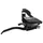 LEVIER/MANETTE VTT PATIN SHIMANO STEF500 DROIT 7V. NOIR V-BRAKE 4 DOIGTS