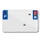 PLAQUE IMMATRICULATION MOTO TIFLEX ALU PREPERCEE 210x130 DEP. 48 VIERGE (VENDU PAR 10)