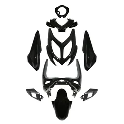FAIRINGS/BODY PARTS FOR SCOOT  MBK 50 NITRO 2013>/YAMAHA 50 AEROX 2013> BLACK GLOSS  (9 PARTS KIT )