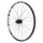 WHEEL FOR MTB 29" KARMA DISC -REAR -BLACK- DOUBLE WALLED - SHIMANO HUB M475 6 Holes for CASSETTE SHIMANO/SRAM 11/10/9/8 Speed. External Rim Wd 27mm/ Internal 21mm
