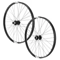 ROUES VTT DISQUE 27.5" FIR GALAXIUM E.BIKE DISQUE 6 TROUS NOIR CASSETTE SHIMANO SH 12/11/10/9V AXE TRAVERSANT 15/110 ET 12/148 HAUTEUR/PROFIL 21 mm (PAIRE) - TUBELESS READY VAE