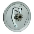 POULIE CYCLO ORIGINE MBK/MOTOBECANE 88, 41 RENFORCE ACIER GRISE AVEC PIGNON 11 DTS DEMONTABLE (DOUILLE INA)