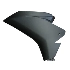 LEFT SIDE PANEL "PIAGGIO GENUINE PART" APRILIA 50-125 RS4 2011> MATT BLACK DIABLO  -B04346700XN6-