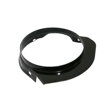 BELT COVER FOR MOPED  MBK 51 BLACK  -SELECTION P2R-