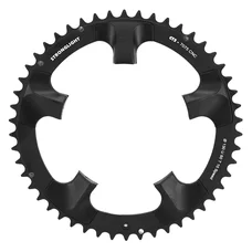 PLATEAU ROUTE 5BRA D.130 POUR SHIMANO ULTEGRA 6700 STRONGLIGHT CT2 50DTS EXTERIEUR NOIR 10V.