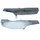 SIDE COVER (ENGINE) FOR MOPED MBK 51 - STEEL  CHROME (PAIR)  -SELECTION P2R-