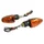 CLIGNOTANT 50 A BOITE ADAPTABLE BETA 50 RR 2008> ORANGE/NOIR ARRIERE (756896) (HOMOLOGUE CE) (PAIRE)  -SELECTION P2R-