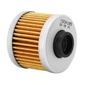 OIL FILTER FOR PEUGEOT 125 SATELIS, JET FORCE, ELYSEO, ELYSTAR / APRILIA 125 LEONARDO 1996>2004 , SCARABEO 1999>2003 (41x33mm) -ISON 185