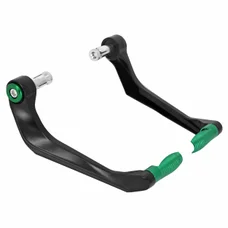LEVER GUARDS FOR KAWASAKI Z900, Z650 ANODIZED GREEN (PAIR) -AVOC
