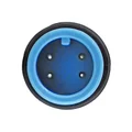 WATERPROOF CONNECTOR FOR E-SCOOTER - 4 pin male (SOLD PER 5)  -SELECTION P2R-