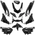 FAIRINGS/BODY PARTS FOR YAMAHA 125 N-MAX 2021> GLOSS BLACK ( 12 PARTS KIT)  -P2R-