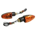 CLIGNOTANT 50 A BOITE ADAPTABLE BETA 50 RR 2008> ORANGE/NOIR ARRIERE (756896) (HOMOLOGUE CE) (PAIRE)  -SELECTION P2R-
