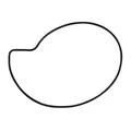 O'RING GASKET FOR WATER PUMP "PIAGGIO GENUINE PART" COMMON TO THE RANGE MAXISCOOTER 125-250-300  -485080-