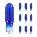 LIGHT BULB 12V  1,2W STANDART W1,2W FOOT W2x4,6D  WEDGE BLUE (DASHBOARD LIGHT) (SOLD PER 10)  -SELECTION P2R-