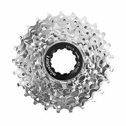 CASSETTE 10V. MICROSHIFT 11-25 POUR SHIMANO/SRAM ROUTE ARGENT (VENDU A L UNITE) (11-12-13-14-15-17-19-21-23-25)