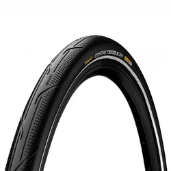 TYRE FOR URBAN BIKE - 16 X 1.35 CONTINENTAL CONTACT URBAN BLACK -REFLECTIVE- RIGID (35-349) APPROVED FOR E-BIKE 50KM/H