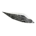 AUTOCOLLANT/STICKER/DECOR GARDE BOUE ARRIERE ORIGINE PIAGGIO 50 GILERA SMT/RCR 2013> BLANCHE  -2H000015-