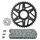 KIT CHAINE ADAPTABLE KTM 125 RC 2014>2024  520  14x45  (DEMULTIPLICATION ORIGINE)  -AFAM-