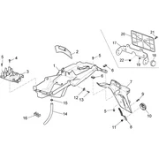 Carrosserie arriére - Garde-boue