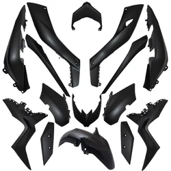 FAIRINGS/BODY PARTS FOR MAXISCOOTER YAMAHA 125-300-400 XMAX 2018> MATT BLACK (15 PARTS KIT)  -P2R-