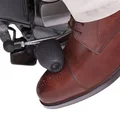 SHOE PROTECTOR FOR GEARSHIFT LEVER- TUCANO NEW FOOT ON -BLACK RUBBER- ELASTIC ON HEEL (311-N)