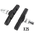 PORTE PATIN FREIN VTT A VIS SYMETRIC FIBRAX 70mm NOIR ECO (BOITE DE 25 PAIRES)