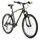 VELO MUSCULAIRE VTT 26 LEADER FOX MXC HOMME NOIR MAT/VERT 8V CADRE 18 POUCES (TAILLE ADULTE 170 à 178 cm)