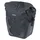 SACOCHE ARRIERE VELO LATERALE BASIL NAVIGATOR CYCLOTOURISTE WATERPROOF 25-31L NOIR FIXATION HOOK ON SUR PORTE BAGAGE (32x15x37cm) AVEC POIGNEE ET BANDOUILLERE FERMETURE ENROULEMENT