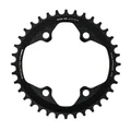 PLATEAU VTT 4BRA D.96 POUR SHIMANO SLX7000/ XT8000/ XTR9000 TA ONE 36DTS MONO NOIR MAT ALU 10/11/12V. NARROW WIDE (COMPATIBLE TOUTE CHAINE 12V SAUF SHIMANO)