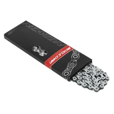 CHAINE VELO VAE  7/8V. NEWTON KMC X8 ARGENT 138 MAILLONS (COMPATIBLE SHIMANO ET SRAM)
