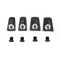CHAINRING BOLT SET- TA COMPATIBLE DURA ACE 9000 BLACK FOR CHAINRING X110 (SET OF 4)