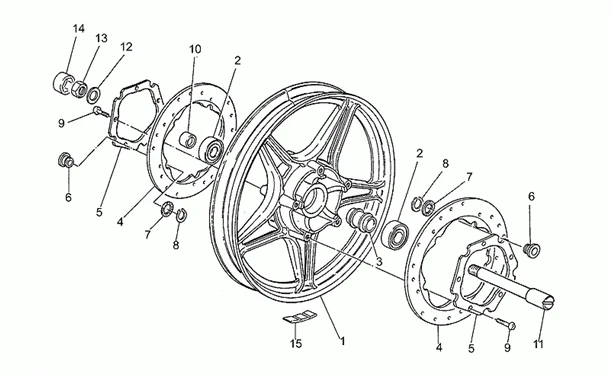 Roue AV alliage