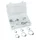 WORM DRIVE HOSE CLAMP 20 - 22 - 25 - 27 - 38 - 44 mm  (RANGE WITH 26 PARTS IN BOX)  -P2R-