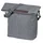 SACOCHE ARRIERE VELO LATERALE SAC BANDOULIERE BASIL CITY SHOPPER GRIS CLAIR DROIT/GAUCHE 14-16L FIXATION MIK HOOKS PORTE BAGAGE FERMETURE PLIANT ANTI-PLUIE