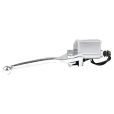 MAITRE CYLINDRE DE FREIN SCOOT ADAPTABLE KYMCO 50 AGILITY CITY 2T EURO 2, AGILITY 16+ 2T EURO 2, AGILITY 16+ 4T EURO 4, 125 AGILITY CITY 4T EURO 4 AVANT DROIT ARGENT -SELECTION P2R