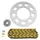 KIT CHAINE ADAPTABLE DERBI 50 SENDA DRD X-TREME 2002>2005, X-RACE 2004>2005, SM SM1 2000>2001  420  14x53  (DIAM COURONNE 105/125/8.5)  (DEMULTIPLICATION ORIGINE)  -AFAM-