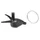 MANETTE VTT SUNRACE DROITE DUAL LEVER DLU961N R9 U-SERIES 9V. - COMPATIBLE SHIMANO CUES, LINKGLIDE