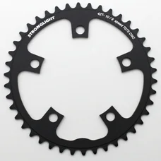 PLATEAU ROUTE 5BRA D.110 STRONGLIGHT 42DTS  INTERIEUR NOIR ALU 7075 TYPE SHIMANO 9/10V.