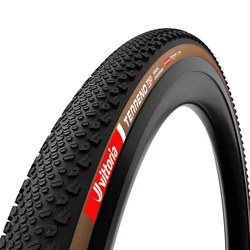 PNEU GRAVEL 700 X 40 VITTORIA TERRENO T50 MIXED ENDURANCE GRAPHENE 2.0 NOIR/MARRON TUBELESS READY TS (40-622)