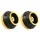 ECROU PROTECTION ANTICHUTE FIXATION MOYEU POUR TROTTINETTE METAL DORE  -SELECTION P2R-