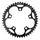 PLATEAU ROUTE 5BRA D.110 STRONGLIGHT DURAL 46DTS EXTERIEUR NOIR TYPE SHIMANO 8/9V.