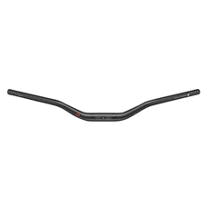 HANDLEBAR- FOR MTB- SEMI RISER- ERGOTEC RISER BAR CONFORT BLACK ALUMINIUM Ø 31,8mm Wd 720mm  Height 50mm (APPROVED LEVEL 6)