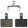 DISC BRAKE PADS- FOR MTB- FOR SHIMANO DEORE M515/M525/M495/M475/M465/M486 (NEWTON ORGANIC)