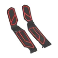 PROTECTION MARCHE PIED MAXISCOOTER POUR HONDA 750 X-ADV 2017>2020 NOIR/ROUGE (PAIRE)  -AVOC-