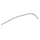 FRONT FAIRING EDGE-LEFT "PIAGGIO GENUINE PART" 50-125 VESPA LX, VESPA-S  -622187-