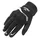 GLOVES ADX SPRING/SUMMER VISTA WITH KNUCLE ARMORBLACK/WHITE  EURO 11 (XL)  (APPROVED EN 13594:2015)