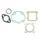 GASKET SET FOR CYLINDER KIT FOR SCOOT MBK 50 BOOSTER/YAMAHA 50 BWS (5 GASKET KIT) SELECTION P2R-
