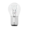 LIGHT BULB 12V 21/5W STANDART P21/5W FOOT BAY15D CLEAR (PARKING LIGHT+BRAKE LIGHT) (SOLD PER UNIT)  -FLOSSER-